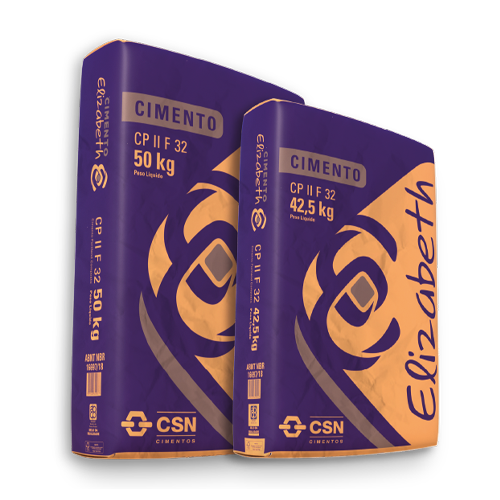 Cimento Elizabeth CP-II-F-32 42,5 kg